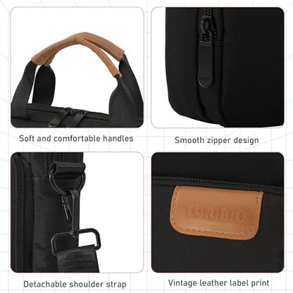 15 inch Laptop Sleeve Bag,Padded Protective Travel Carrying Case for New 15"/15.3" MacBook Air M5 M4 M3 M2 2026-2023,Dell XPS 15 Plus,15 Inch Surface Laptop 7/6/5/4/3,Galaxy Tab S9 Utra 14.6" - color: Black, size: 15 Inch