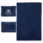 Travel Blanket and Pillow-2-in-1, Ultra-Soft&Compact,Airplane Blanket with Hand Luggage Belt and Backpack Clip,Travelers Accessories Gifts, 61x43 Inches（Navy） - color: Navy