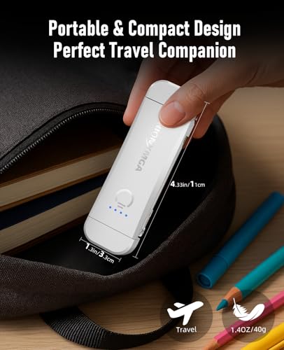 HIONXMGA Book Reading Light,Silent Touch Books Lamp for Reading in Bed,Rechargeable Clip on Booklight with 3 Amber Colors & 7 LEDs Precise Dimming for Eye Caring Night Reading,Book Lovers,Kids,White - color: White