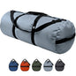 175L Extreme Duffel Bag, Heavy-Duty Gear Bag, 1050D Tuff Cloth, Diamond Ripstop, Reinforced Stitching - Grey (18” x 42") - color: Steel Grey, size: 18” x 42" (175 Liters)