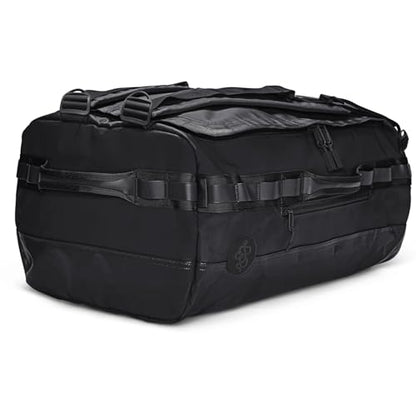Baboon to the Moon Go-Bag Big Duffle Bag - Stylish, Compact, Large Travel Bag Lightweight, Durable, Water-Resistant for Men and Women (Black)