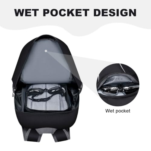 MIYCOO Backpack - Ultra Lightweight Packable Backpack for Travel Camping, Hiking Back Pack Waterproof Foldable Daypack for Men Women Black - color: Black