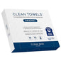 Clean Skin Club Clean Towels XL®, Travel Pack 100% USDA Biobased Disposable Face Towel, Eczema Association Accepted,Dry Wipes, TSA-Approved Travel Essential, 1 Pack, 10 ct Total - size: 1 Count (Pack of 1)