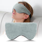 Sivio Weighted Eye Mask for Sleeping, Cooling & Cozy Reversible Blackout Sleep Mask for Women & Men, Microwave Freezable Heavy Blindfold for Airplane, Travel, Meditation, 0.55lb, Grey - color: Grey