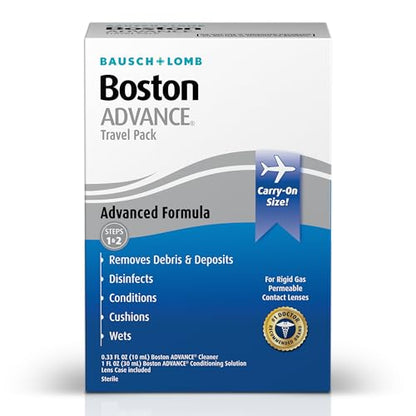 Bausch & Lomb Boston Advance Formula, Travel Pack Combo (3 pack)