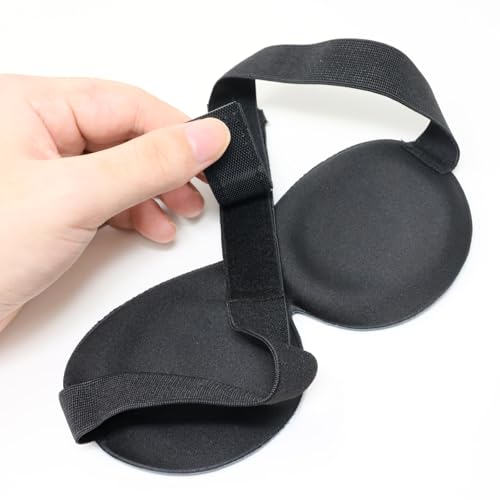 Honbay 3D Funny Eyeshade Soft Sleep Eye Mask with Adjustable Head Strap for Travel, Game, Party, Rest, Sleeping (Girl) - style: Girl