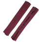 PATIKIL 22x4.3 in Office Chair Armrest Covers, 1 Pair Office Chair Arm Covers Long Computer Chairs Arm Rest Cover with Zipper Removable Rest Slipcover Hand Rest Protector, Burgundy - color: Burgundy, size: 22"