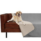 Ameritex Pet Bed Blanket Reversible 100% Waterproof Velvet Super Soft for Sofa and Bed (40x60 Inches, Light Grey+Beige) - color: Light Grey+beige, size: 40x60 Inches