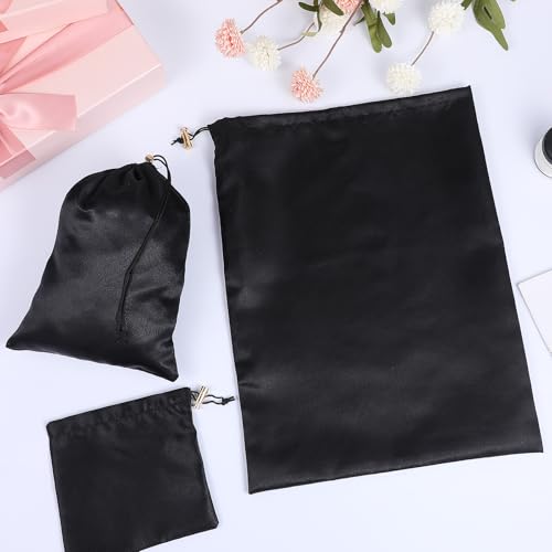 16 Pcs Game Toy Storage Bag with Drawstring, Multi Purpose Foldable Stuff Sack Travel Bags, Pouches for Lightweight Toys, Adjustable Toy Organizer, Foldable Ditty Underwear Bag for Women Men, 4 Sizes