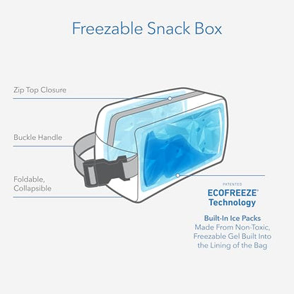 Packit, Box Snack Freezable Camo Sharks - color: Camo Sharks