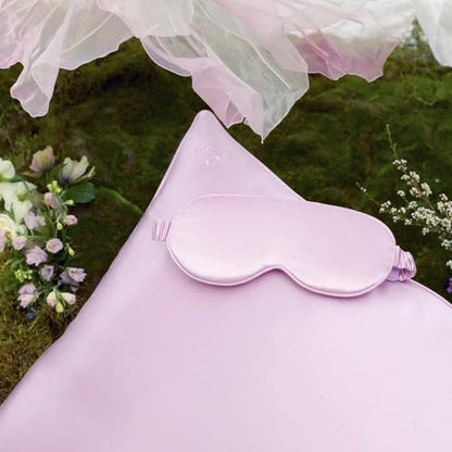 slip Pure Silk Contour Sleep Mask: Protect Your Delicate Lashes with Our Innovative, Lash-Friendly Design. Slipsilk Comfort, 1 Contour Mask, Wildflower - color: Wildflower