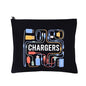 ShiQiao Spl Chargers Makeup Bag Organizer Zipper Pouch Chargers Storage Cosmetic Bag for Daughter Son Birthday Christmas Gifts for Friend Travel Toiletry Bag Accessories Organizer Makeup Pouch - style: Black Charger