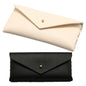 Portable Leather Glasses Case Anti-pressure Glasses Bag Coin Purse Storage Bag Suitable for Men and Women - color: Black and White Set of Two (Buttons)