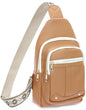 Mothers Day Gifts for Mom Aunt Coworker Nurse Grandma Mom Gifts from Daughter Son Husband Crossbody Bag Anniversary Birthday Friendship Gifts for Women Small Sling Bags Fanny Pack Christmas Gift Ideas - color: Light Brown