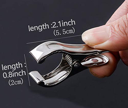 40 PCS Garden Clips, 2.1 inch Clothes pins,Heavy Duty Stainless Steel Greenhouse Clamps, Greenhouse Clips for Netting, Fix Plant Cover Shade Cloth Netting Tarp, Tight Grip Garment Clips - color: 2.1 Inch（40 Pack）, size: 2.1 inch