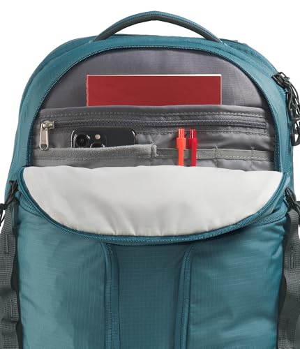THE NORTH FACE Surge Commuter Laptop Backpack | Daypack With Water Repellent Finish, 16" Laptop Sleeve, Reflective Details - color: Space/Anthracite Grey, size: One Size