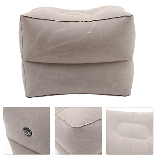 1 Set Floor Mat Height Leg Pillow Airplane Bed for Toddlers Leg Rest Pillow Kids Airplane Bed Travel Crib for Kids Office Desk Flocking PVC to Sleep