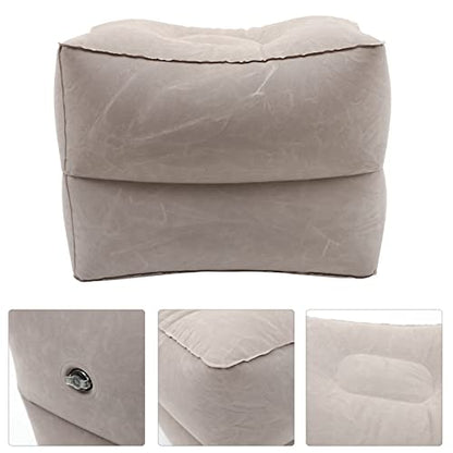 1 Set Floor Mat Height Leg Pillow Airplane Bed for Toddlers Leg Rest Pillow Kids Airplane Bed Travel Crib for Kids Office Desk Flocking PVC to Sleep
