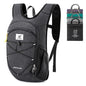 SKYSPER 15L/20L Foldable Hiking Backpack Lightweight Packable Travel Daypack with Chest Strap Small Folding Pack for Walking - color: Black, size: 20l