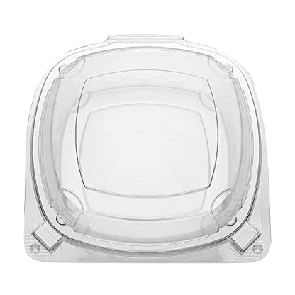 Restaurantware Thermo Tek 18.6 Ounce Clamshell Containers 100 Anti-Fog To Go Food Containers - Freezable Rectangle Clear Plastic Food Packaging Containers Disposable - size: 19 oz