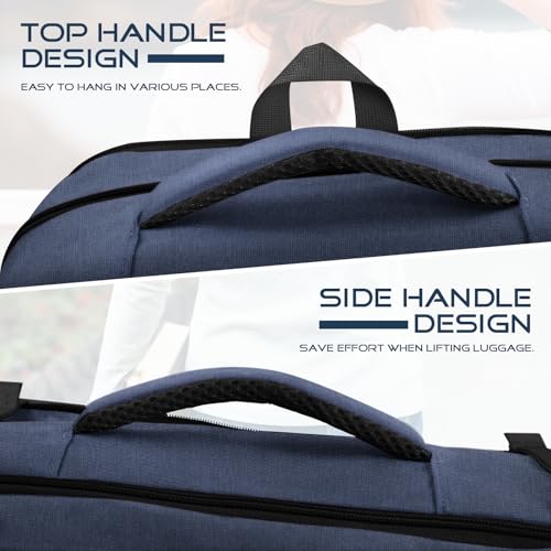 Travel Backpack, Extra Large Carry on Backpack, TSA 18.4 inch Laptop Bags Flight Approved, Lightweight Waterproof Business Luggage Bag, Gifts for Women, Blue - color: Blue, size: XX-Large