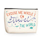 Funny Travel Gifts for Women Makeup Bag Travel Essentials Cosmetic Bags Toiletry Bag Flight Vacation Gifts for Sister Mom Travelers Girls Trip Birthday Mothers Day Anniversary - color: Travel