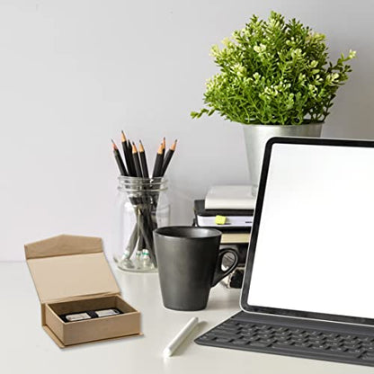Neil Enterprises Inc. Brown Natural Kraft Paper Flash Drive Box