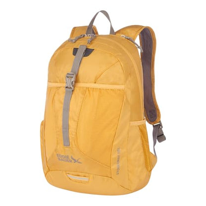 Eddie Bauer Stowaway Packable Backpack | Travel | Outdoor | Lightweight | Foldable | Durable | Ripstop Polyester | 30L - Field Gold - color: Field Gold, size: 30L