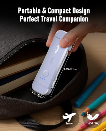 Book Reading Light,Silent Touch Books Lamp for Reading in Bed,Rechargeable Clip on Booklight with 3 Amber Colors & 7 LEDs Precise Dimming for Eye Caring Night Reading,Book Lovers,Kids,light lilac - color: Light Lilac