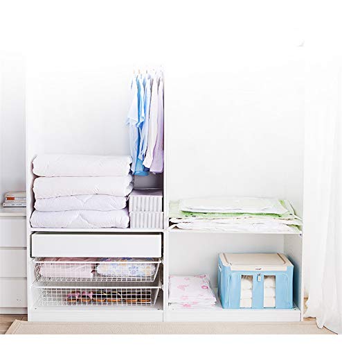 5 Pack Extra Jumbo Vacuum Storage Bags (51"x47"in Our Largest Size) Airtight Seal, Waterproof, Dustproof, for Clothes, Blankets, Comforters, Pillows, Bedding, Closet Organizing, Winter Storage.