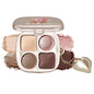 Warm Peach Nude Eyeshadow Palette – Matte & Shimmer High Pigment Blendable Long-Lasting Everyday Eye, Champagne Glow & Warm Neutral Contour Makeup Palette, Perfect for Blue, Green & Brown Eyes - color: A05