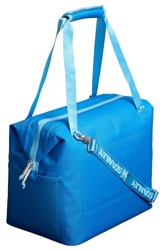 Stanley All Day Julienne Soft Cooler Bag and Lunch Box | Insulated Travel Bag with Zipper | BPA-Free - color: Azure, style: Max