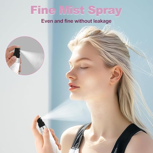 5ml Perfume Atomiser Refillable Bottles Portable Mini Spray Travel Bottle Easy to Refill Empty Atomizer Bottle for Purse Handbag Pocket Luggage,Bright Color (grivelle) - color: grivelle