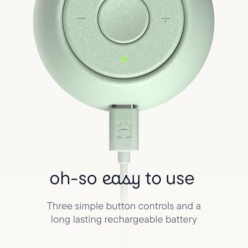 Hatch Go | Portable Sound Machine for Babies and Kids | Sleep Soother | 10 Soothing Sounds | White Noise | Shush | Travel | Registry Gift | Baby Shower | Clips on Stroller | Mint - color: Mint