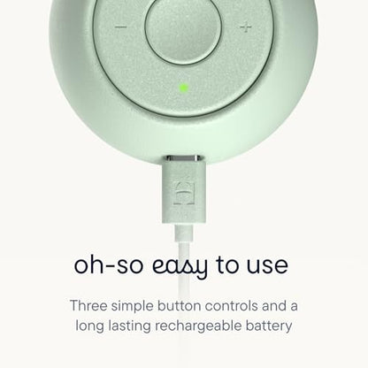 Hatch Go | Portable Sound Machine for Babies and Kids | Sleep Soother | 10 Soothing Sounds | White Noise | Shush | Travel | Registry Gift | Baby Shower | Clips on Stroller | Mint - color: Mint