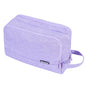 Toiletry Bag for Men Hanging Dopp Kit Water Resistant Shaving Bag Small Toiletry Bag for Traveling (Denim Pure Purple) - color: Denim Pure Purple