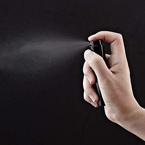 LISAPACK 8ML Atomizer Perfume Spray Bottle for Travel, Empty Refillable Cologne Dispenser, Portable Sprayer (Purple) - color: Purple