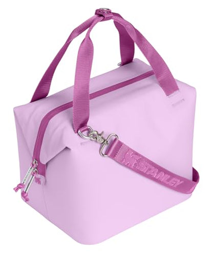 Stanley All Day Julienne Soft Cooler Bag and Lunch Box | Insulated Travel Bag with Zipper | BPA-Free - color: Soft Orchid, style: Mini