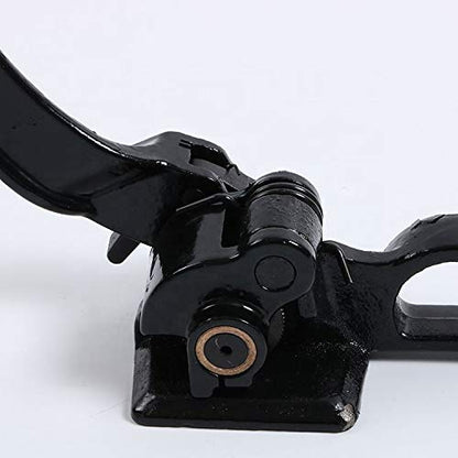 Heavy Duty Steel Strapping Tensioner and Cutter Sealer Manual Tool Packing Packaging Strapping Banding Kit for 3/8" to 3/4" Strap, Complete Set with Sealer for 3/4" Steel - style: Strapping Tensioner