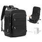 Vacuum Backpack Travel with Pump,Vacuum Sealed Backpack,Travel Backpack with Vacuum System,40x30x20 Airbag Travel,Laptop Vacpack Backpacks Bag Airline Flight Approved,Black - color: A13-black-with Pump
