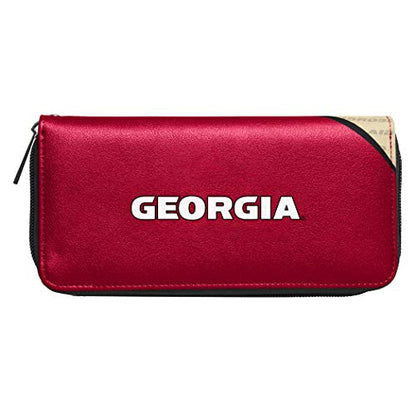 Littlearth NCAA Curve Zip Organizer - Officially Licensed Teams - color: Georgia Bulldogs