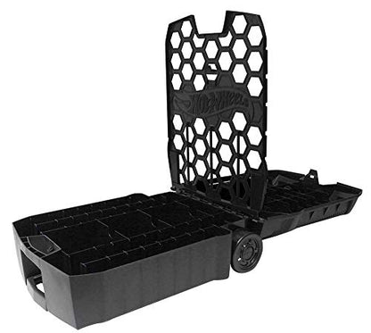Hot Wheels 100-Car Storage Case – Large Capacity Organizer for 1:64 Die-Cast Vehicles with Handle and Latch, Durable Portable Carrying Case for Kids, Travel, and Toy Car Collectors - style: 100 Car Carry Roller
