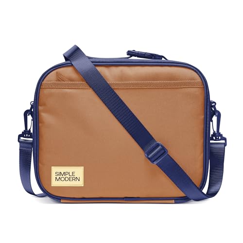 Simple Modern Hadley Lunch Box with Shoulder Strap | Kids & Adults | Insulated Bag with Pockets for Women, Men, Girls, Boys - color: Multi-color: Rocky Top
