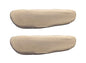 Car Console Covers Plus Pair of Fleece Armrest Covers Designed for Honda Pilot 2016-2022 for Pull Down Armrests Made in USA Light Tan - color: LIGHT TAN