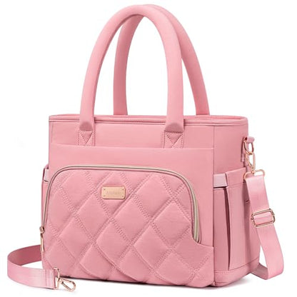 Artelaris Lunch Bag Women, Adult Insulated Lunch Box, Leakproof Lunch Cooler Bag, Reusable Large Lunch Cooler for Work, Picnic, Travel (Pink) - color: Pink