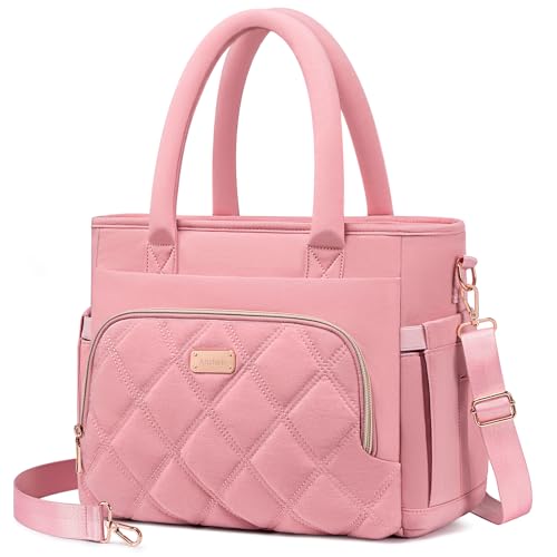 Artelaris Lunch Bag Women, Adult Insulated Lunch Box, Leakproof Lunch Cooler Bag, Reusable Large Lunch Cooler for Work, Picnic, Travel (Pink) - color: Pink