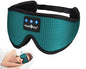 MUSICOZY Sleep Headphones Breathable Bluetooth Headband 3D Sleeping Headphones, Wireless Music Eye Mask Sleep Earbuds for Side Sleeper Women,Men Office Air Travel Cool Tech Gadgets Unique Gifts Green - color: Green