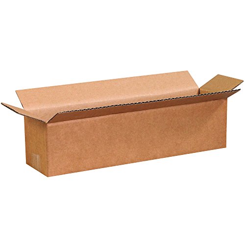 Partners Brand 20 x 12 x 6" Flat Corrugated Boxes, 20"L x 12"W x 6"H, Pack of 25 | Shipping, Packaging, Moving, Storage Box for Home or Business, Strong Wholesale Bulk Boxes - size: 16" x 4" x 4"