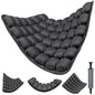 1Pcs Seat Cushion, Travel Cushion Airplane Seat - Inflatable Airplane Seat Cushion for Travel.Suitable for Long Distance Sedentary People to Use,Easy to Carry, 3D Inflatable Airbag is Ergonomic - color: Black-42