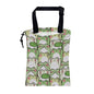 Car Garbage Bag Cute Cartoon Frogs Drawstring Car Trash Bag Hanging for Back Seat with Adjustable Buckle Canvas Vehicle Trash Can Easy-to-Install - color: Cute Cartoon Frogs